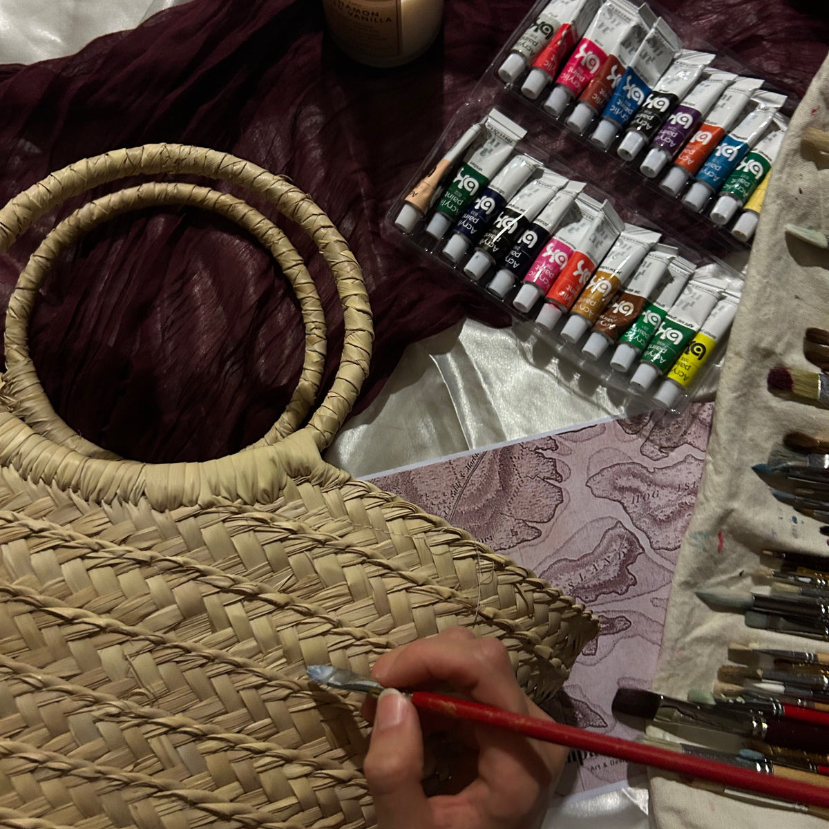 Palm Painting Workshop 🌴